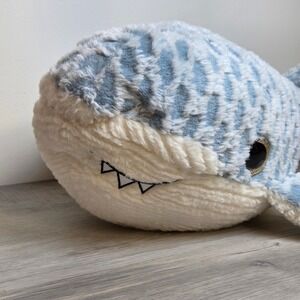 Whale Plush 20" Large Blue White Soft Stuffed Animal Toy Walmart Kids Gift